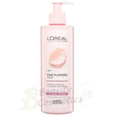 L'Oral Paris Fine Flowers Cleansing Milk 400ml